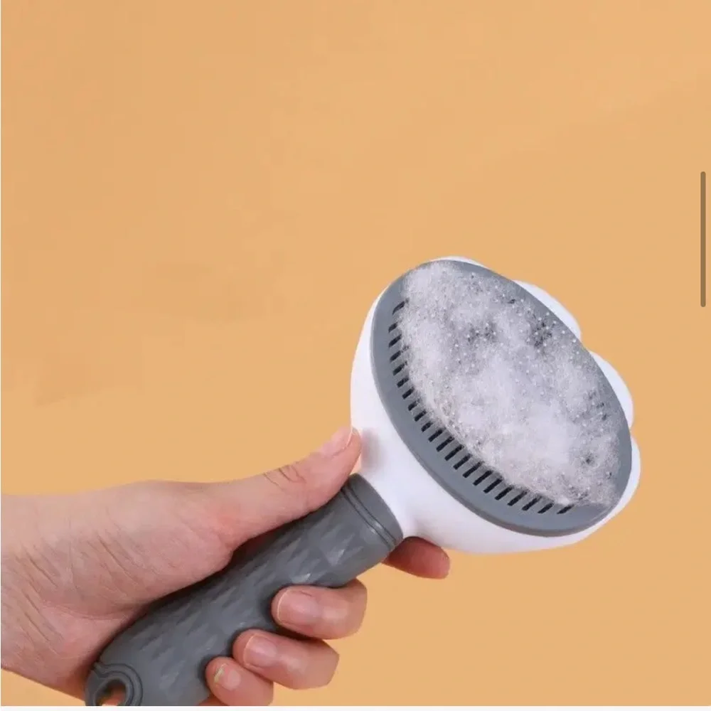 Set of 2 pet brushes for dogs & cats, Like New, Blue / Grey